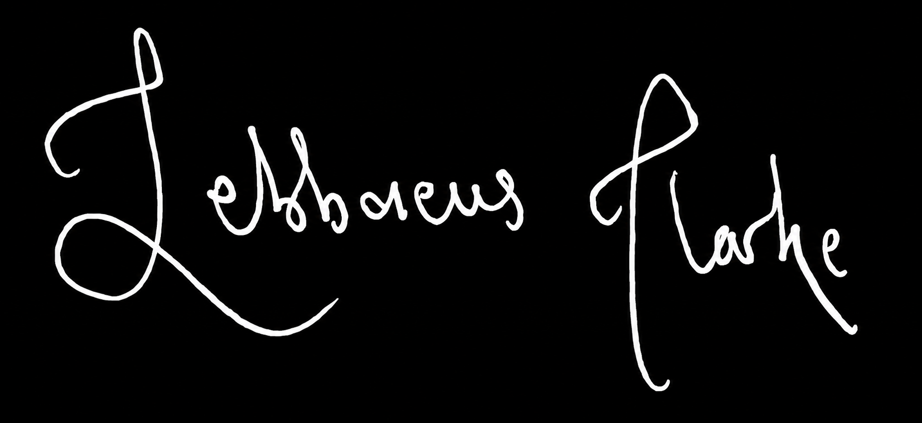 Lebbaeus Clarke signature